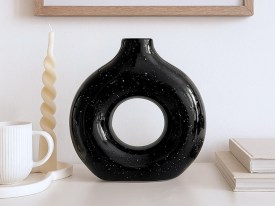 Florero nordico grande con puntos